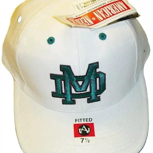 Anaheim Mighty Ducks Vintage 90s American Needle Fitted hat sz. 7 1/2 New NHL Hockey