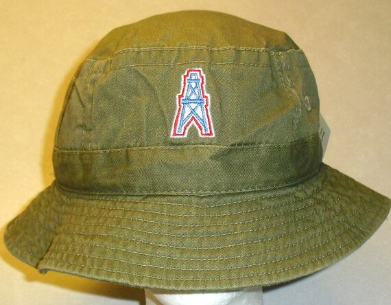 Vintage Houston oilers Logo 7 Snapback Hat Cap Lightwear Lights up TN TITANS