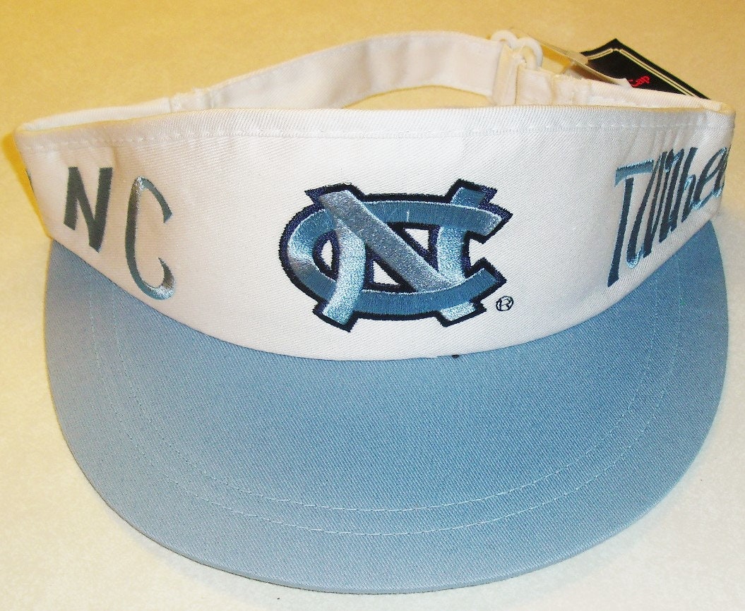 Tar Heels Vintage 90s Visor Hat Ncaa 