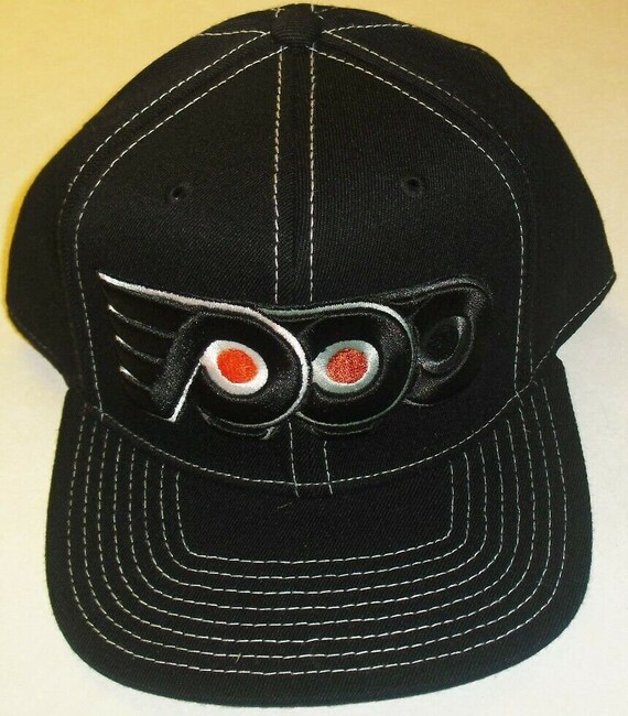 Philadelphia Flyers Snapback hat All Black Reebok… - image 1