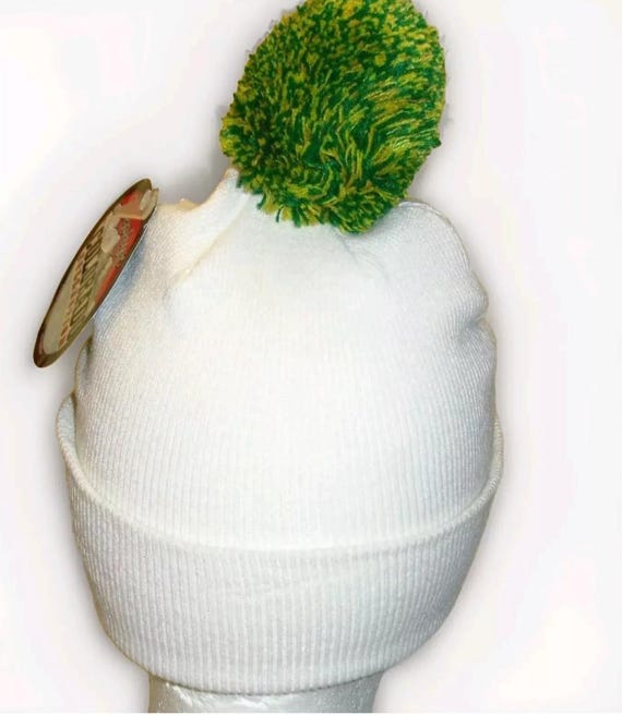 Oregon Ducks University Zephyr Mens White Pom Cuf… - image 2