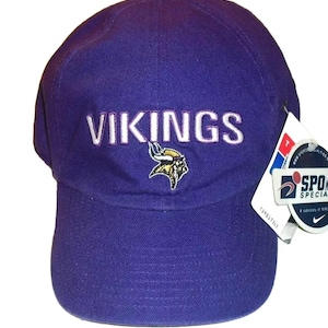 Minnesota Vikings 90s Vintage Mens Sports Specialties strapback hat Dad Cap New
