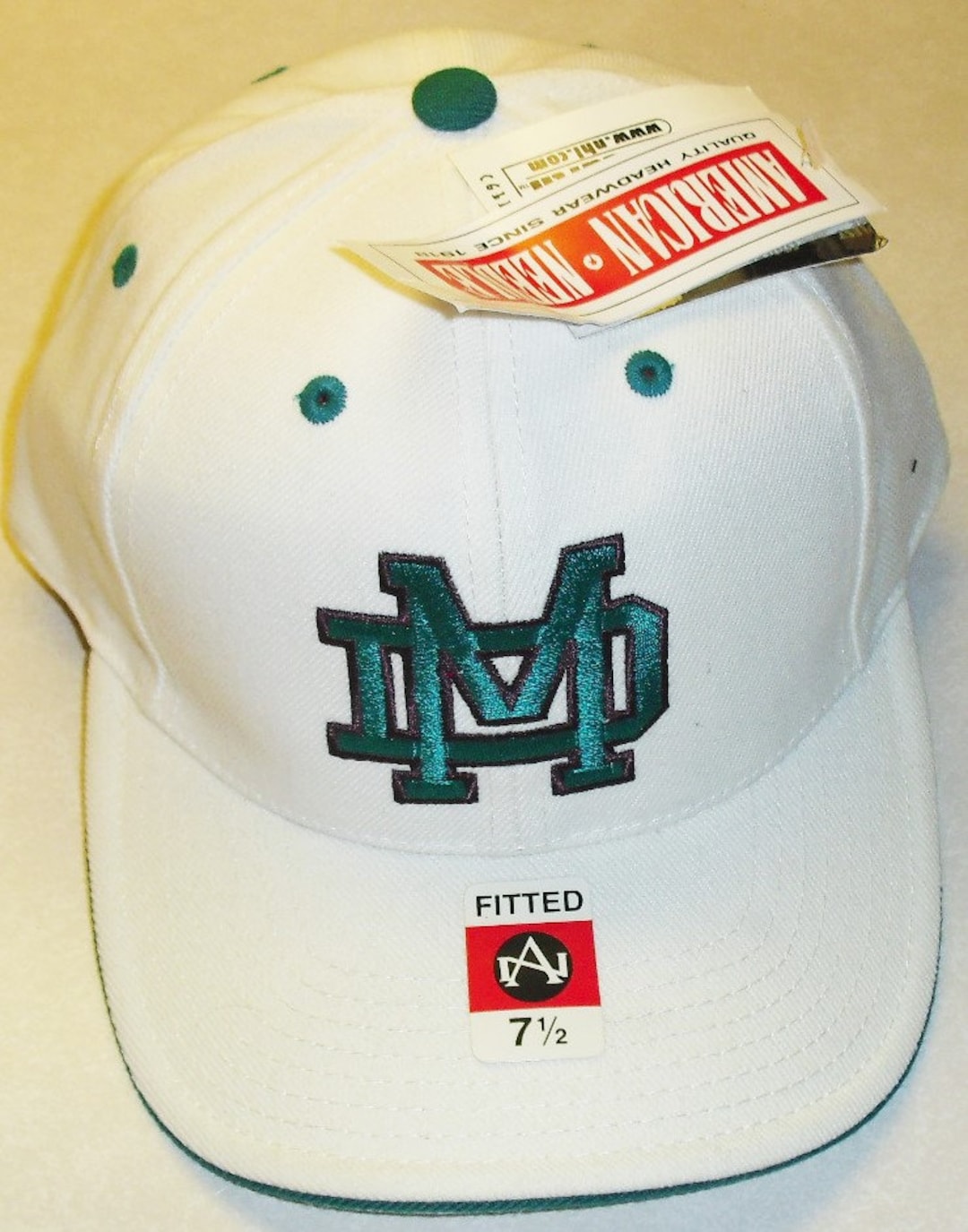 Mitchell & Ness Anaheim Ducks Vintage Fitted Hat - 7 1/4 Each