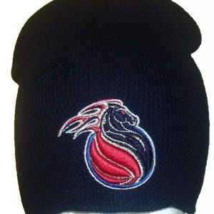 Detroit Pistons Mens New Era Adult Beanie Blue Winter Hat New Tags Nba