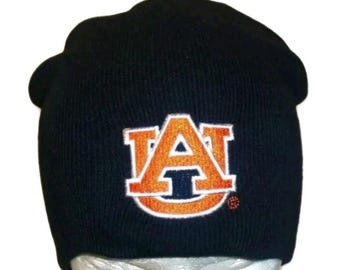 Auburn Tigers University Mens Adult Winter Hat Cap Beanie New Ncaa