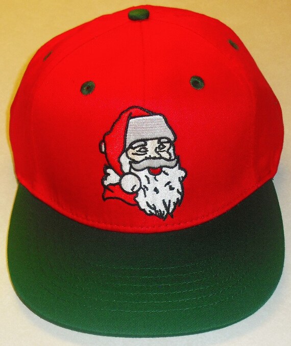 Santa Claus Vintage 90s Snapback Hat 