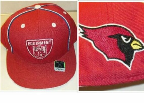 Arizona Cardinals NFL shield logo Reebok Fitted H… - image 2