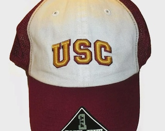 USC Trojans Mens Top of the World Stretch Fit One Fit hat cap New Ncaa