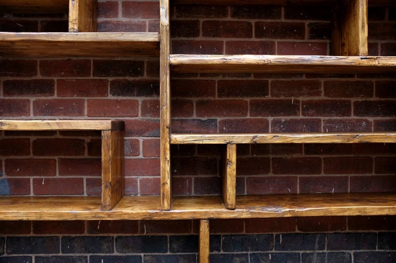 Made to Measure Reclaimed Shelving Units Etsy UK