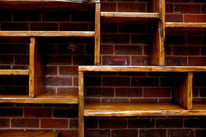 Made to Measure Reclaimed Shelving Units Etsy UK