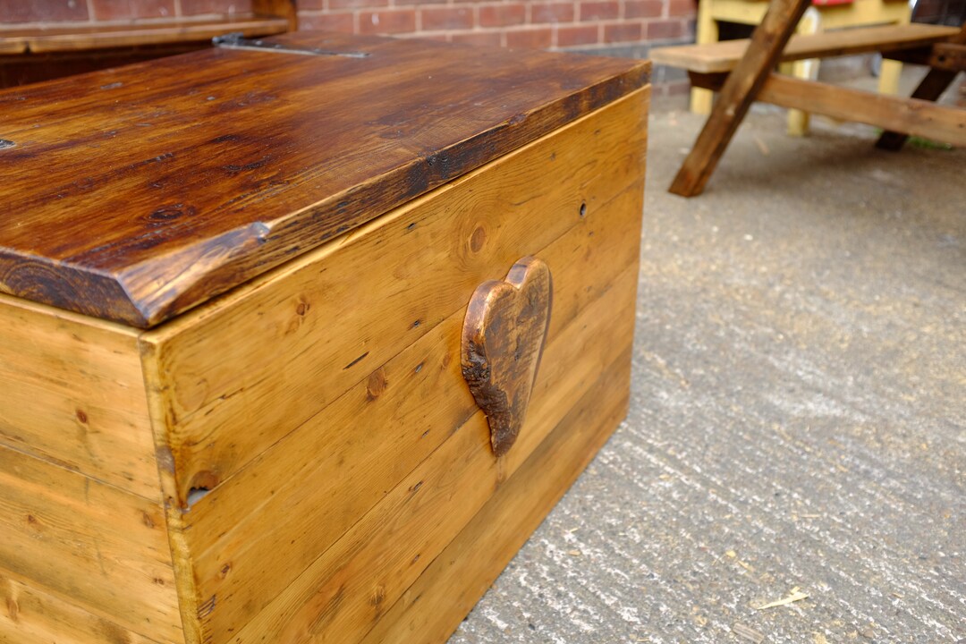 Handmade Toy Boxes & Chests Reclaimed Wood Etsy