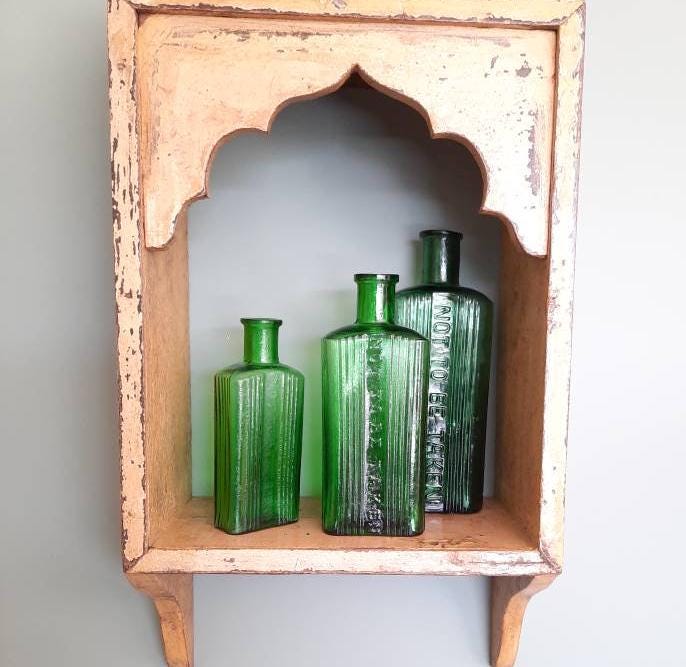 Antique green bottle - Etsy 日本
