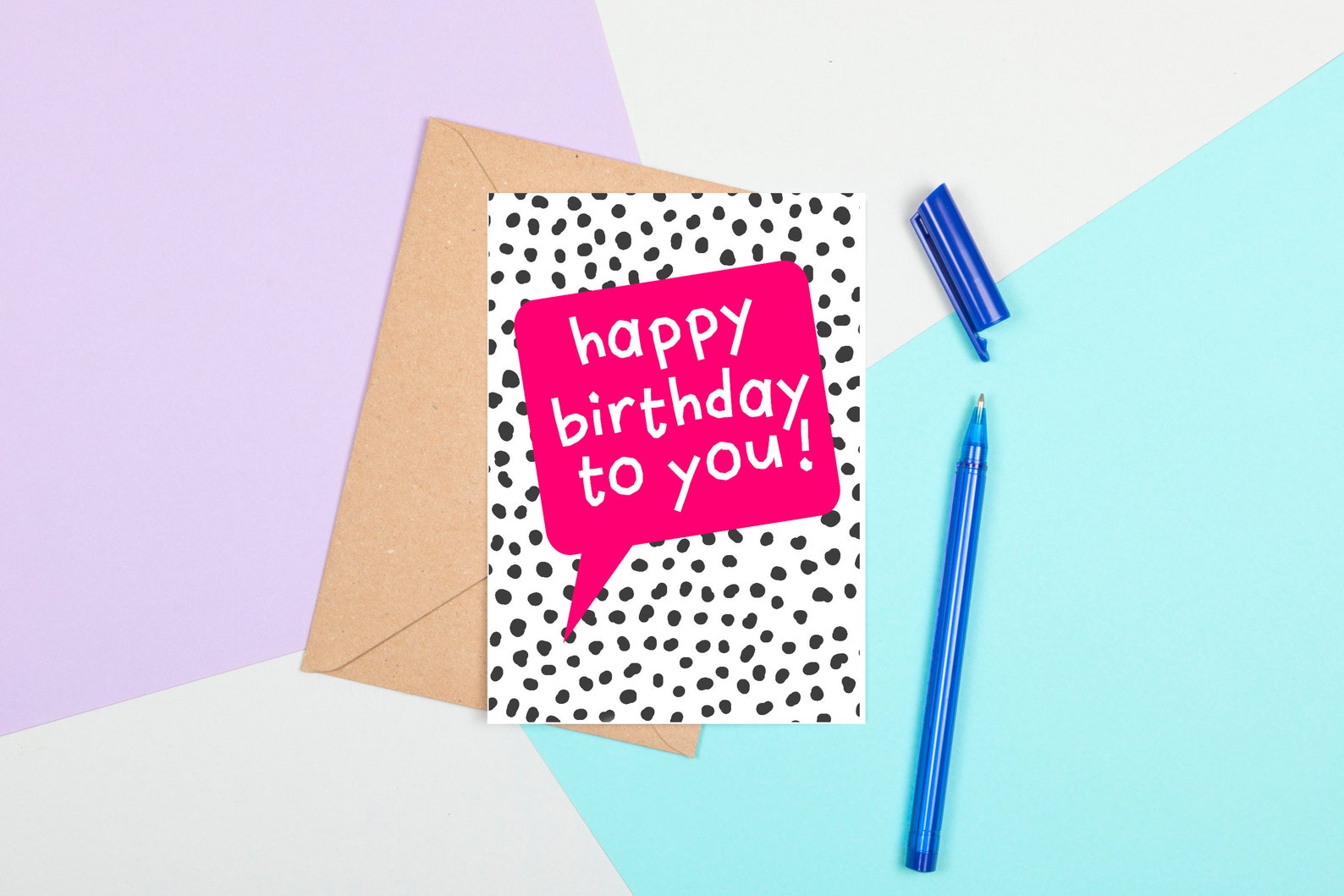 Birthday Card Multipack Set of 10 Bright Coloured Birthday - Etsy UK