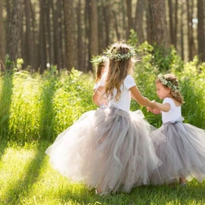 flower girl dresses with tutu skirt