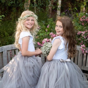 flower girl tutu skirts
