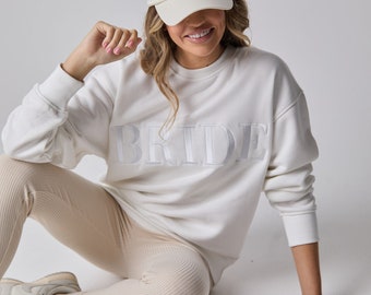 Bride Jumper, Bride to Be Sweatshirt, Bachelorette Crewneck, Bride Top, Bridal Shower Outfit
