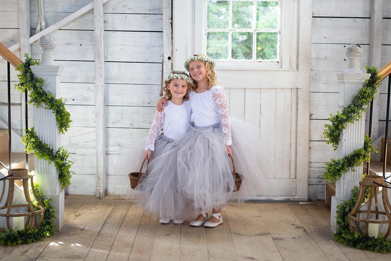 Wedding Tutu Flower Girl Tutu Bridesmaid Tutu Long Pink Nude Tutu Flower Girl Dress Pink Tutu Adult Tutu Girls Tutu
