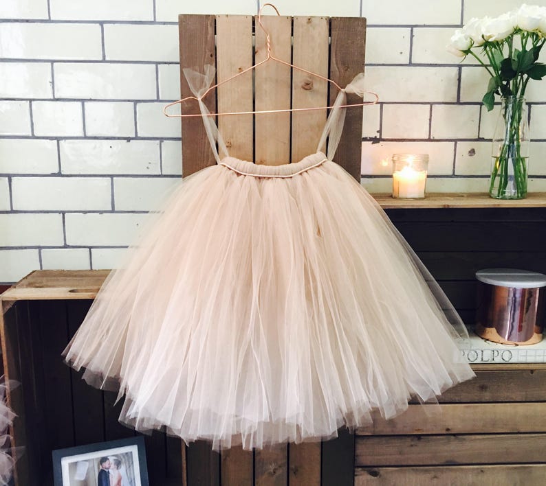 copper flower girl dresses