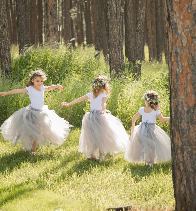 Wedding Tutu Flower Girl Tutu Bridesmaid Tutu Long Pink Nude Tutu Flower Girl Dress Pink Tutu Adult Tutu Girls Tutu