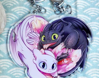 パズルキーホルダー「エンジェルダスト/ハスク ハズビンホテル