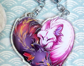 パズルキーホルダー「エンジェルダスト/ハスク ハズビンホテル