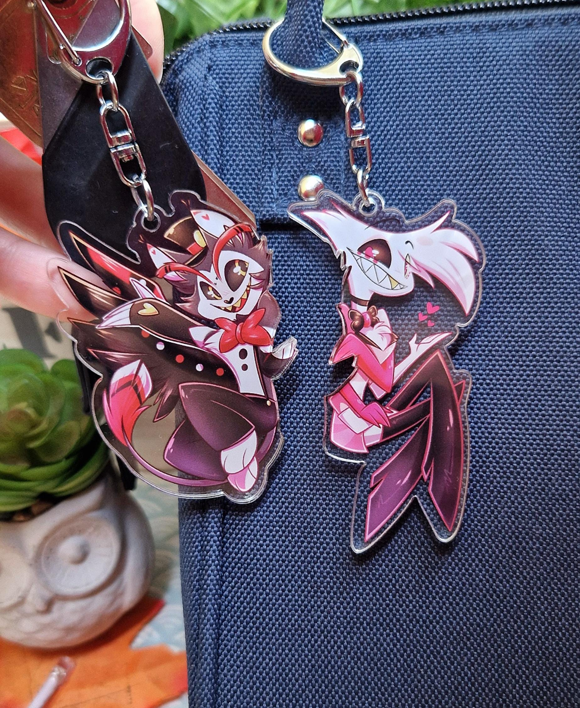 パズルキーホルダー「エンジェルダスト/ハスク ハズビンホテル