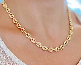 gucci gold chain necklaces