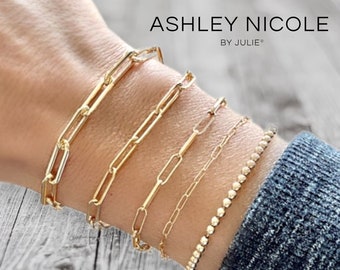 Classic 18k White Gold Filled Women's multi-layer Lovely Flower Charm Bracelet Classic 18k White Gold Filled Women's multi-layer Lovely Flower Charm Bracelet