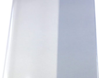 OLGS Hefthüllen DIN A4 starke PVC Folie transparent aus Kunststoff | Buchhüllen für Schulbücher und Schulhefte