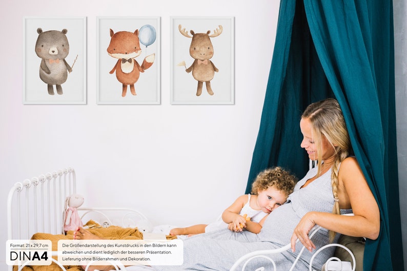 Wandbilder für Babyzimmer: Bringing Joy and Learning to Your Little One's World
