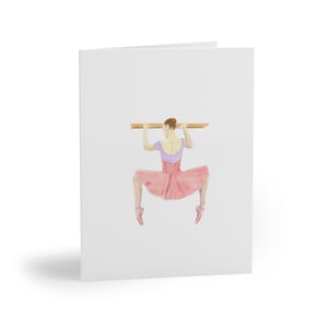 Art Card Ballerina - Vierge à l'intérieur - Avec enveloppe