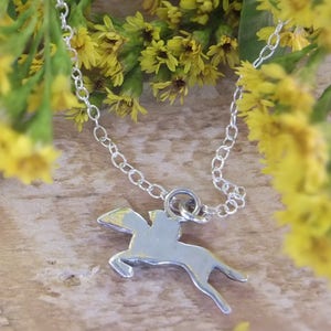 Horse necklace, animal jewelry, equestrian necklace, horse lover gift, silver horse,equestrian jewelry, horse head,animal necklace, jewelry image 5