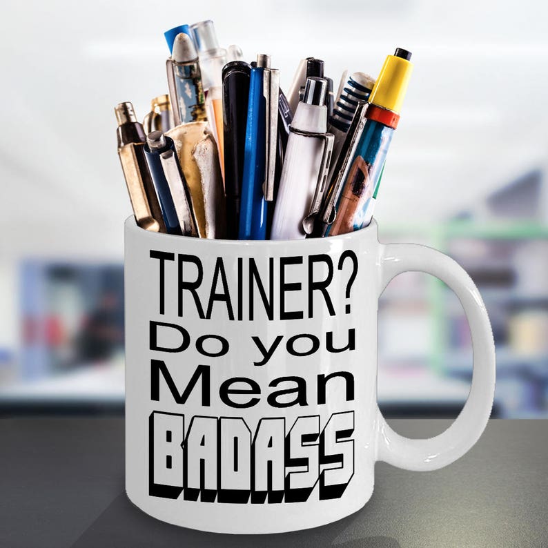 Personal Trainer Gifts Do You Mean Badass By Live Love Etsy