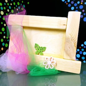 Wooden frame for decoration decoupage picture frame painting frame thick frame blank frame