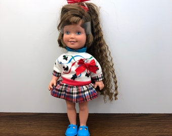 doll with growing hair