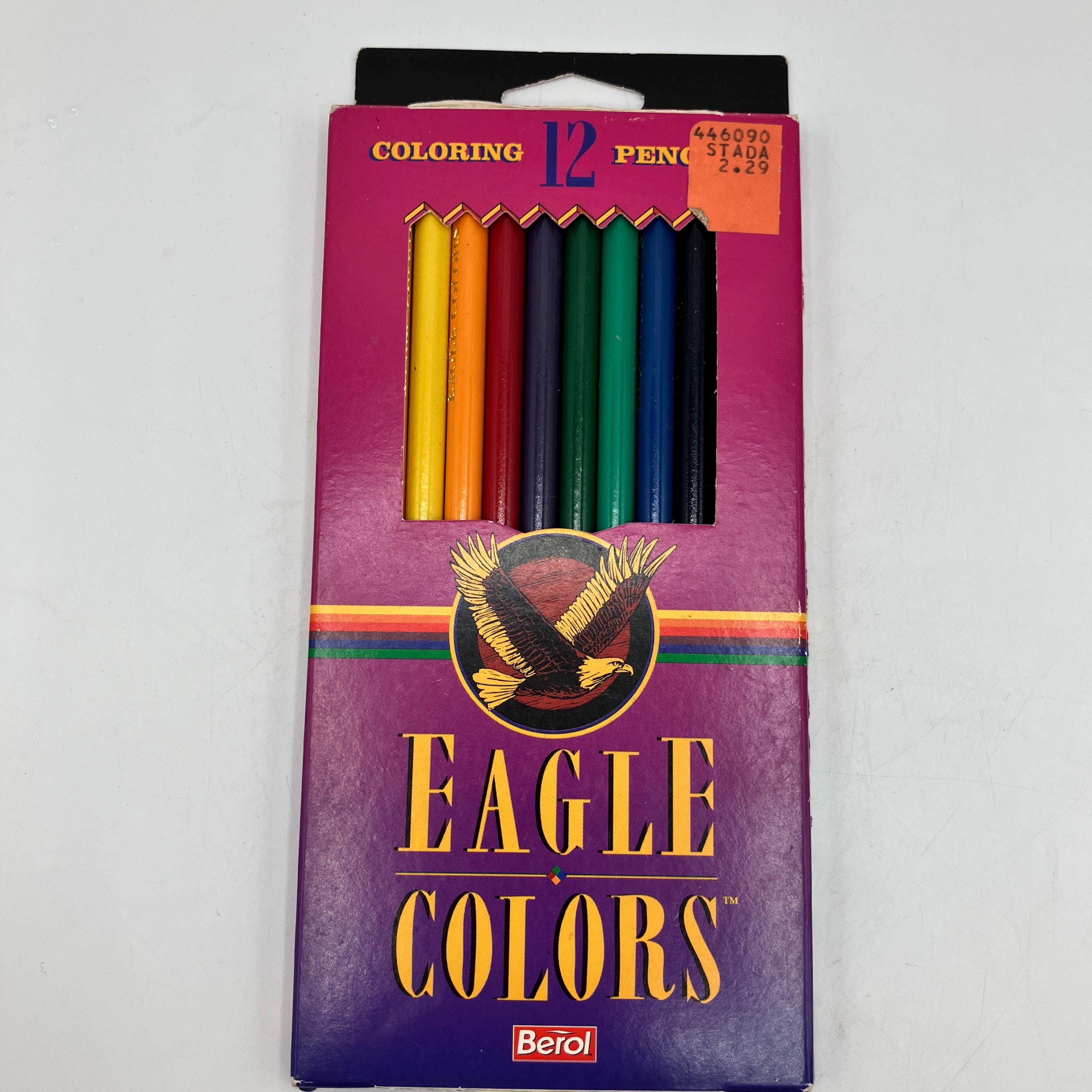 Berol Eagle Colors Coloring Pencils~box of Twelve Colored Pencils