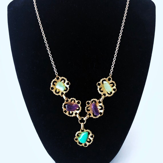 polished semi precious stones