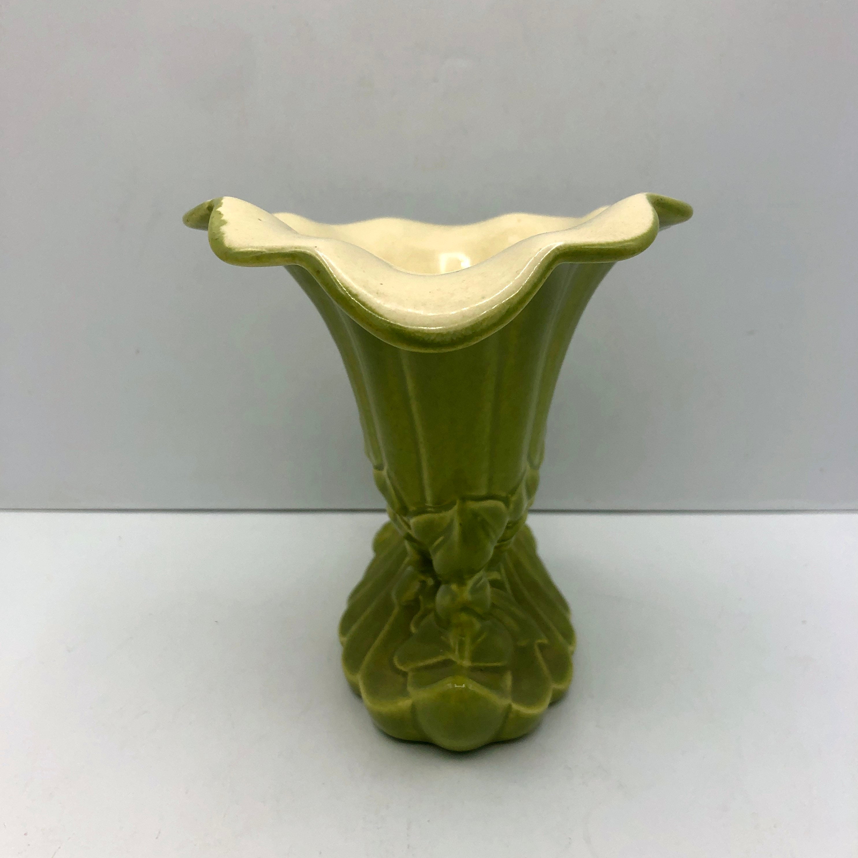 Red Wing 1097 Cornucopia Vasechartreuse Green Etsy UK