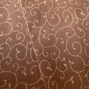 brown tonal scroll