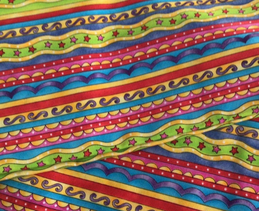 Vintage Timeless Treasures Stripe - Etsy