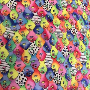 Vintage Timeless Treasures fish print fabric