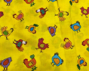 Chicken little fabric