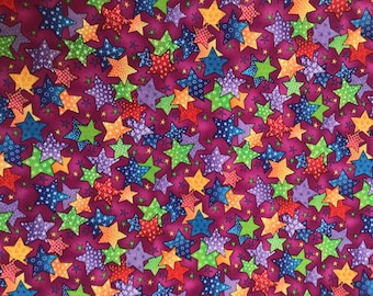 Vintage Blank Textiles Star print