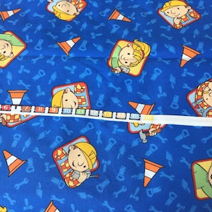 Bob the builder fabric