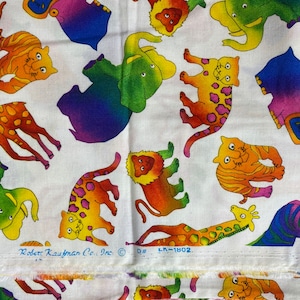 Robert Kaufman rainbow animals