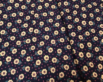 Vintage springs Industries sunflower print fabric