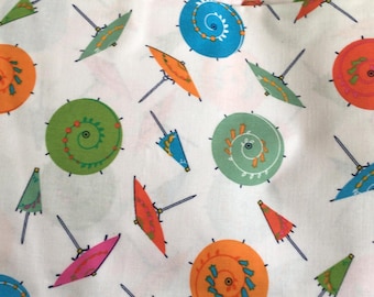 Umbrella print fabric