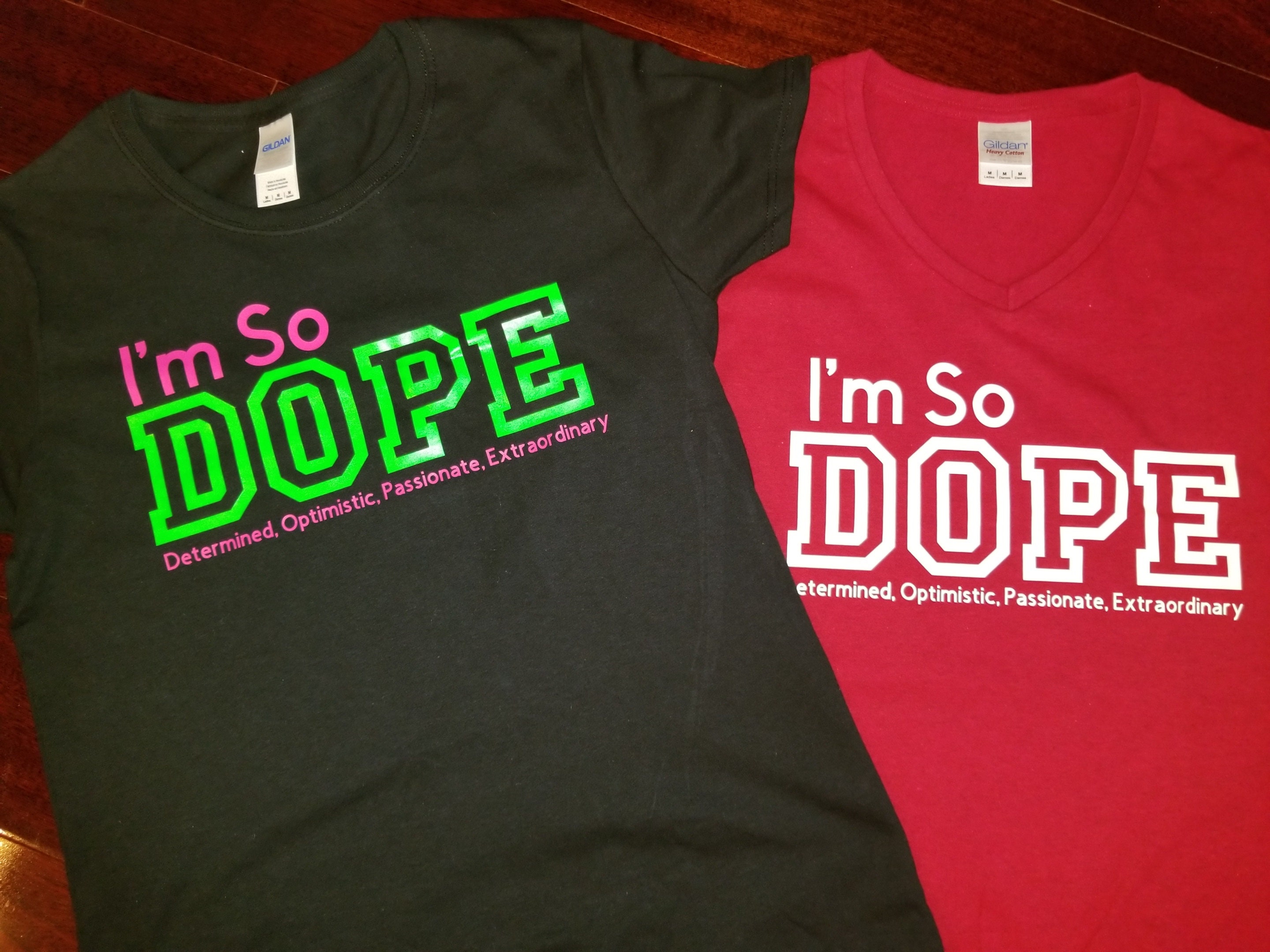 I'm so DOPE (customized) Vinyl Design Tee - Etsy