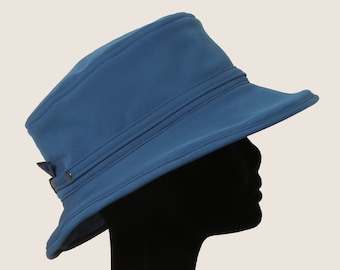 Fedora de lluvia de forro polar impermeable: sombrero Rainwalker de invierno