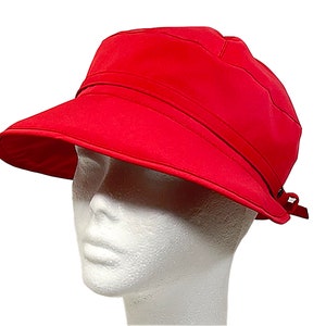 Women's Waterproof Rain Hat/Cap,  RainWalker  (HRA) :   the waterproof, windproof, and breathable solution for rainy weather.